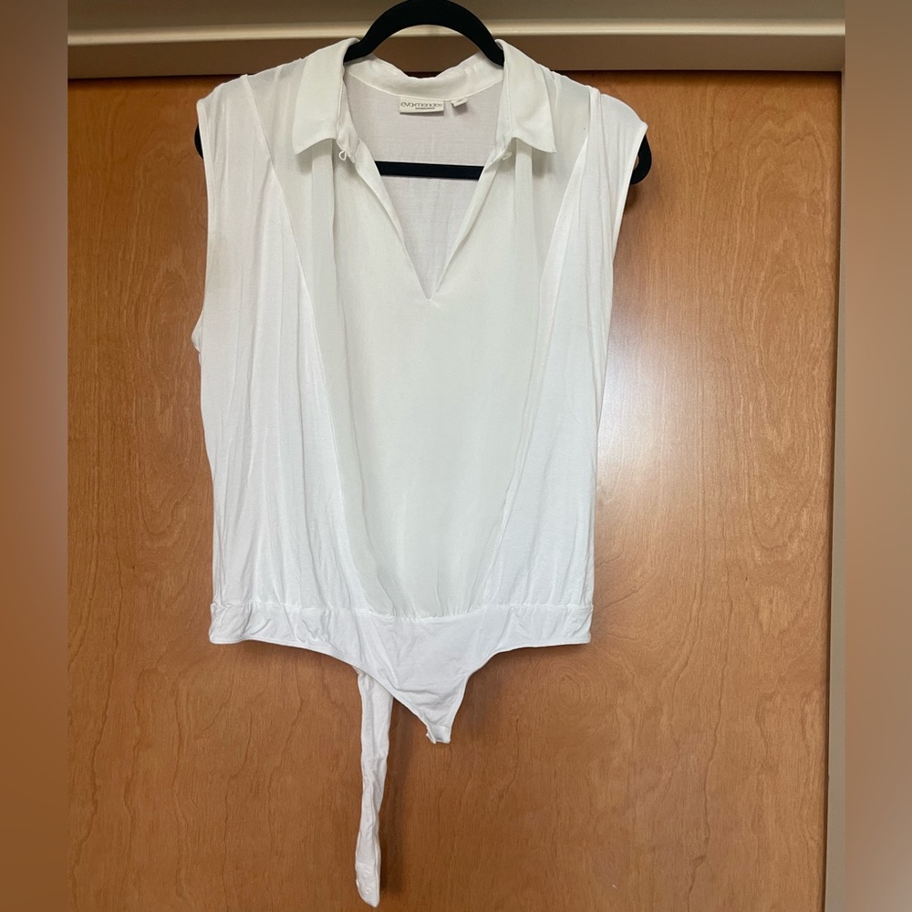 Off white blouse body suite